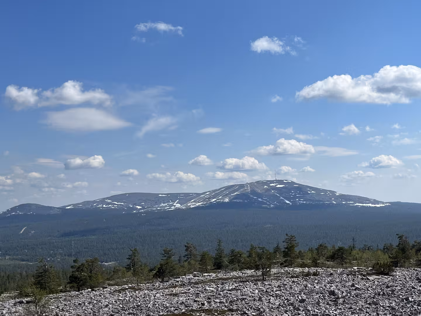 Tunturimaisemaa Levi ja Ylläs
